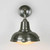 Wall Light Antique Silver Dome 26cm E27 40W