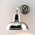 Wall Light Antique Silver Vintage Style E27 40W