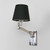 Wall Light Silver Swing Arm B22 40W