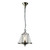 Pendant Light 34cm Silver Clear Glass E27 40W