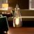 Pendant Light Antique Silver and Glass 13cm E27 40W