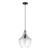 Pendant Light Clear Glass 23cm E27 25W
