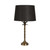 Table Lamp Brass Palm Tree Base E27 40W