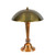 Table Lamp Antique Brass Dome E27 40W