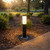 Bollard Light Black Stainless Steel E27 18W 240V IP44 45cm Commercial Grade