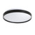 Oyster Light Black 48cm 30W Tri-CCT 1850lm Round