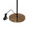 Floor Lamp Antique Brass/Black 2 Adjustable Head E27 25W 145cm