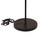 Floor Lamp Black 2 Adjustable Head E27 25W 145cm