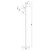 Floor Lamp Black 2 Adjustable Head E27 25W 145cm