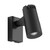 LED Wall Light Black 5000K 470lm 11W 240V IP65 Adjustable Beam