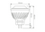 LED MR11 3000K 240lm 3W 12V White