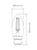 LED Filament B22 2700K 470lm Clear C35 4.2W Dimmable