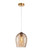 Pendant Light Amber Wine Glass 18cm E27 40W