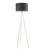Floor Lamp Black Shade Brass Tripod E27 60W 159cm Floor Lamp Black Shade Brass Tripod E27 60W 159cm