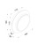 LED Wall Light White Round Rotatable 5W Tri-CCT 294lm Dimmable LED Wall Light White Round Rotatable 5W Tri-CCT 294lm Dimmable