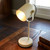 Desk Lamp Cream Adjustable Curved Shade E27 60W