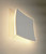 Wall Light Square White 240V 13W Tri-CCT 1111lm IP65 Non-Dimmable