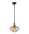 Pendant Light Amber Glass 20cm E14 72W