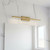 LED Vanity Light Brass Aluminium 365mm Tri-CCT 8W 762lm Dimmable IP44
