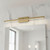 LED Vanity Light Brass Aluminium 695mm Tri-CCT 16W 1531lm Dimmable IP44