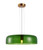 Pendant Light Green Dome Glass 42cm E27 40W