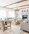 Pendant Light 862mm Wood Satin Brass 8 Light E14 60W