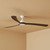 176cm 70-inch White-Walnut DC Ceiling Fan Smart Remote Control 3 Blade 30W 6 Speed