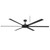 183cm 72-inch Black DC Ceiling Fan Smart Remote Control 6 Blade 55W 6 Speed