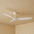 142cm 56-inch White DC Ceiling Fan With WiFi Smart Remote 3 Blade 33W 6 Speed