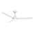 122cm 48-inch White DC Ceiling Fan With Light Remote Control 3 Blade 23W
