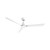 132cm 52-inch White DC Ceiling Fan WIFI Smart Remote 3 Blade 33W 6 Speed