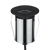 Inground Light 85mm Eyelid Black Stainless Steel 6W Tri-CCT 266lm 12/24V IP67 IK10