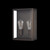 Wall Light Bronze 23cm 2 Light E27 60W IP44 Classic