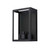 Wall Light Black 15cm Upward E27 60W 240V IP44