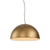 Pendant Light 50cm Gold Dome E27 60W