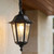 Colonial Outdoor Pendant Light Black Italian Made Marine Grade