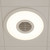 White Exhaust Fan 30W With 22W T5 Light Circular 29cm