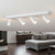 Ceiling Spotlight White 4 Light GU10 10W Marine Grade IP65 75cm