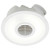 White Exhaust Fan 30W With 15W LED 4000K 1000lm 29cm