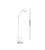 Floor Lamp Chrome E27 28W 120cm Adjustable