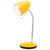 Table Lamp Yellow Chrome Adjustable Gooseneck E27 25W