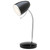 Table Lamp Black Chrome Adjustable Gooseneck E27 25W