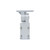 Solar Street Light Chrome 12000lm 4000K IP65 IK08 Motion Sensor Commercial Grade