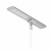 Solar Street Light Chrome 8000lm 4000K IP65 IK08 Motion Sensor Commercial Grade