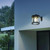 Solar Wall Light Black 4000K 350lm IP54