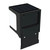 Solar Wall Light Black Cube 1000lm 4000K IP65 IK08 With Sensor