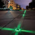 Solar Road Stud Green 20 Tonne Commercial Grade IP68 2 Units