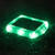 Solar Road Stud Green Low-Profile 15 Tonne Commercial Grade IP68 2 Units