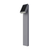 Solar Bollard Light Grey Aluminium 56cm 4000K 500lm IP65