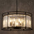 Pendant Light 65cm Black Crystal Prism 8 Light E14 25W